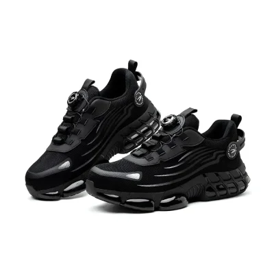 Sicherheits-Sneaker mit Stahlkappe & Drehverschluss