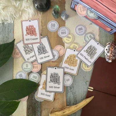 Currency Cards & Coins