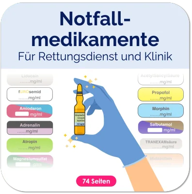 Notfallmedikamente - Digitale Lernkarten