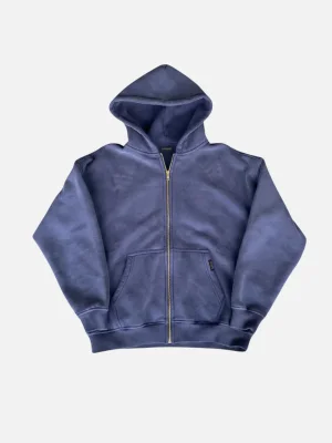 Heavyweight Washed Zip-up