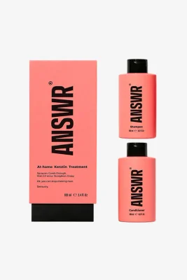 At-home keratin treatment + Shampoo & conditioner bundle