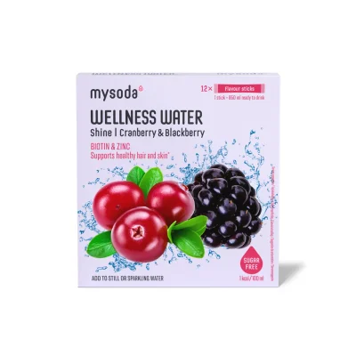 Cranberry & Blackberry Wellness Water Shine