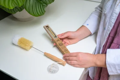 Cleaner Brush Box - Natural Fibre