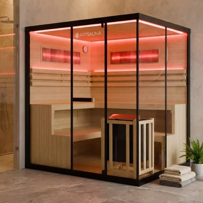 Indoor Sauna Vantaa 200 - Salzstein