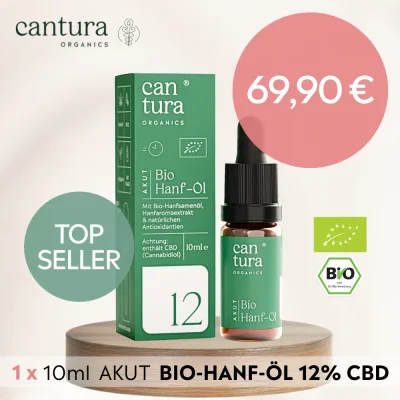 ⭐ Cantura BIO-CBD-Öl 12 10
