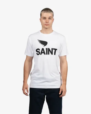 SA1NT No. 1 Cotton Tencel Tee | White