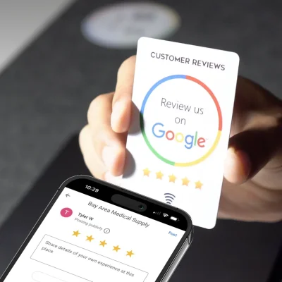 Google Review Tap Card