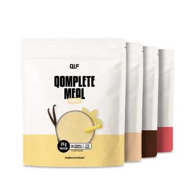Gratis Qomplete jeden Monat sichern (15 Mahlzeiten)