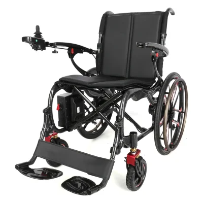 Vantage Carbon – Self-Propel & Powered Carbon Fibre Electric Wheelchair | 20-Inch Wheels