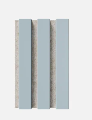 Muster Bunt Plus Hellblau - Filz Beige