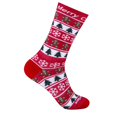 ECO EXPLORE crew (wadenhoch), Motivsocke "Weihnachten"
