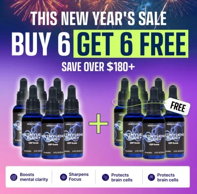 Methylene Blue 1% 30mL | VIP 6+6 Valentine's Day Deal