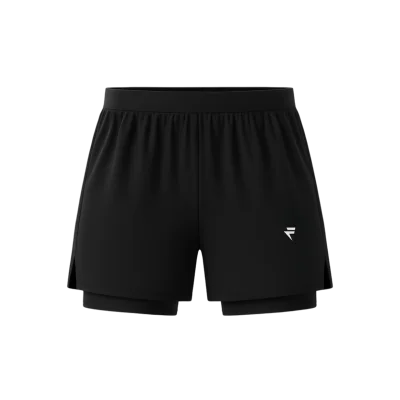 Short 2 en 1 avec compression intégrée