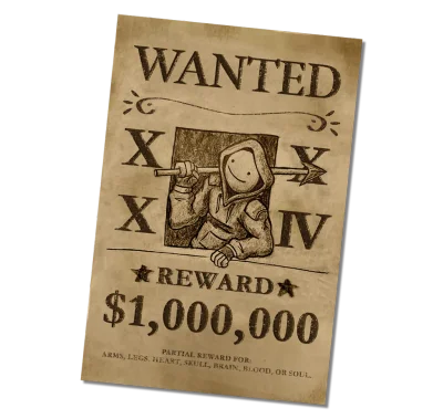 Dream Manhunt Wanted Poster