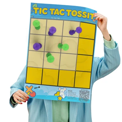 TOSSIT Poster - Target & Tic-Tac-Toe