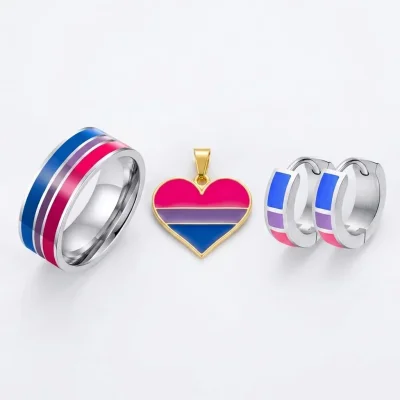 Bisexual Pride Jewelry Bundle