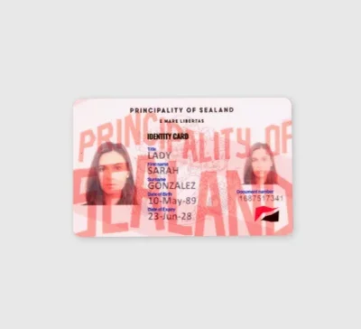 Sealand Identity Card