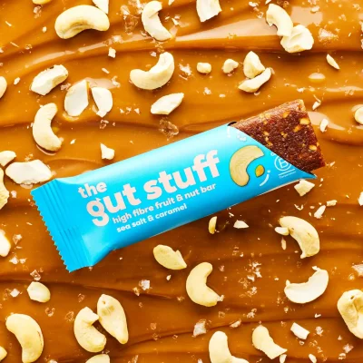 High Fibre Sea Salt + Caramel Bar