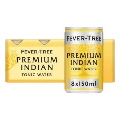 FEVER TREE INDIAN TONIC WATER - X8 PACK