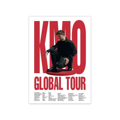 Lámina Global Tour KM0 -  Edición Blanca