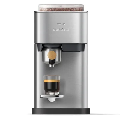 Philips Baristina Plus Automatic Espresso Machine, Stainless Steel