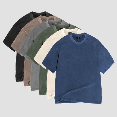 The Wardrobe 6-Pack – Loose Fit Washed T-Shirt
