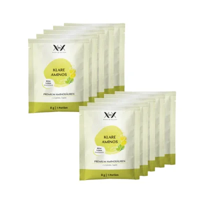 10er-Paket Klare Aminos Bitter Lemon