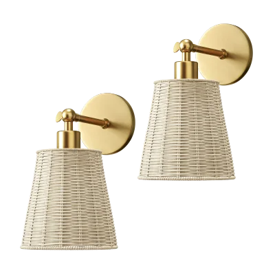 NATURAL WIRELESS WALL SCONCE
