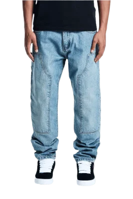 Aramid Jeans Carpenter Stone Washed Blue
