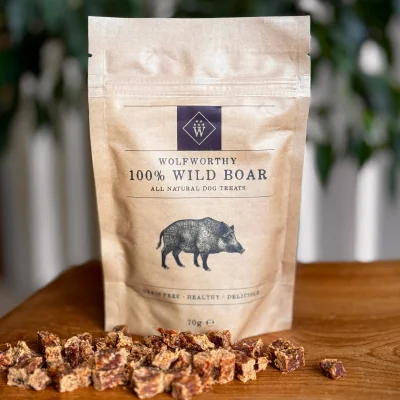 100% Wild Boar Treats - All Natural Dog Treats
