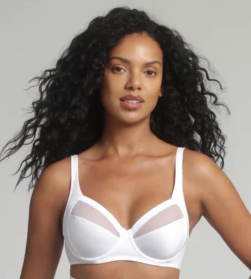 Soutien-gorge emboîtant tulle blanc Perfect Silhouette