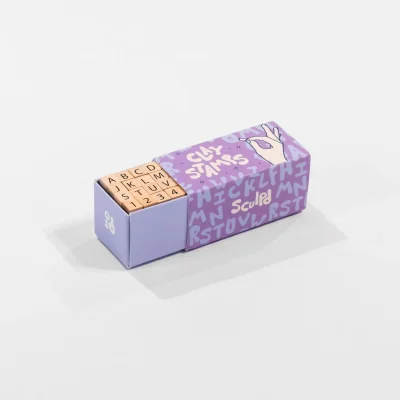 Letter Stamps for Clay
