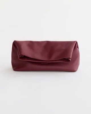 Benny Fold Clutch: Cedar Red