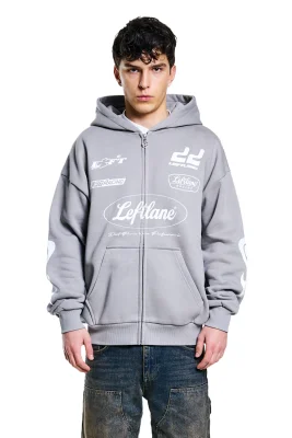 Racing Zipper Phantom Grey