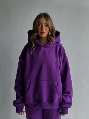 Heavyweight Pullover Hoodie — Ultra Violet (v3)