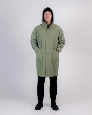 Pre-Order AW26 PAIKKA Human Raincoat SADE Olive