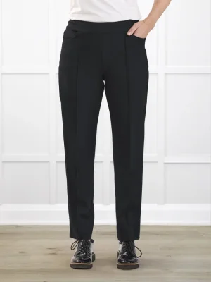 Christal pull-on pintuck ankle pant - FINAL SALE