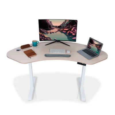 Bureau assis debout incurvé - DYNAMIC CURVE
