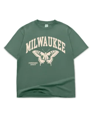 Milwaukee, Vintage Green t-shirt