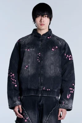 Sakura Denim Jacket
