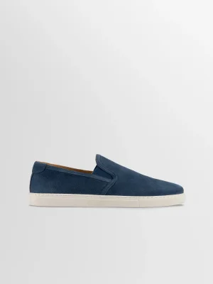 Taranto Suede Sneaker in Blue