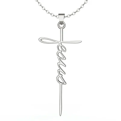 Jesus Cross Necklace (LIMIT ONE PER PERSON)