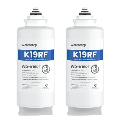 WD-K19RF Filter for K19-H Reverse Osmosis System, 2-YEAR COMBO