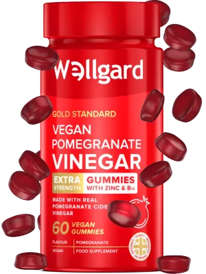 Vegan Pomegranate Cider Vinegar Gummies