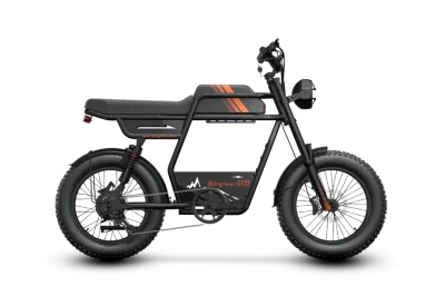 GT33 500W All-Terrain Cafe Racer Fat Tire Cargo Electric Bike