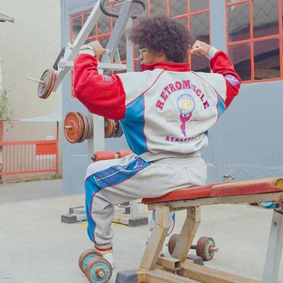 L'Ensemble Golden Era Dream Tracksuit Grey
