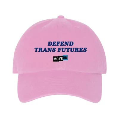 "Defend Trans Futures" Unisex Cotton Hat