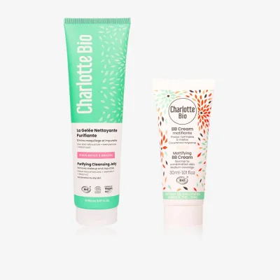 Duo BB Crème et gelée nettoyante purifiante