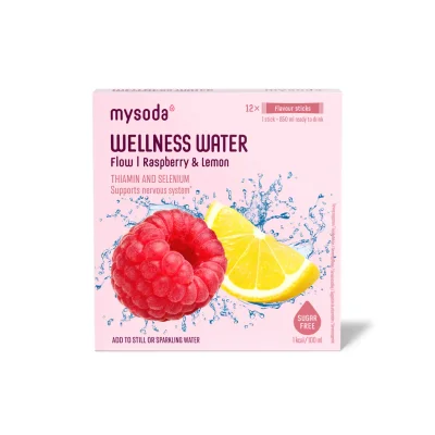 Raspberry & Lemon Wellness Water Flow