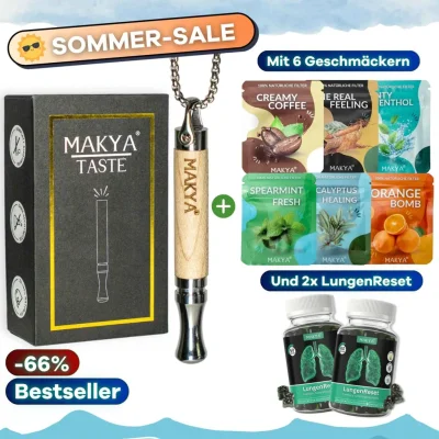 Makya Taste Sommer Set 2 - Natürliche Rauchentwöhnung